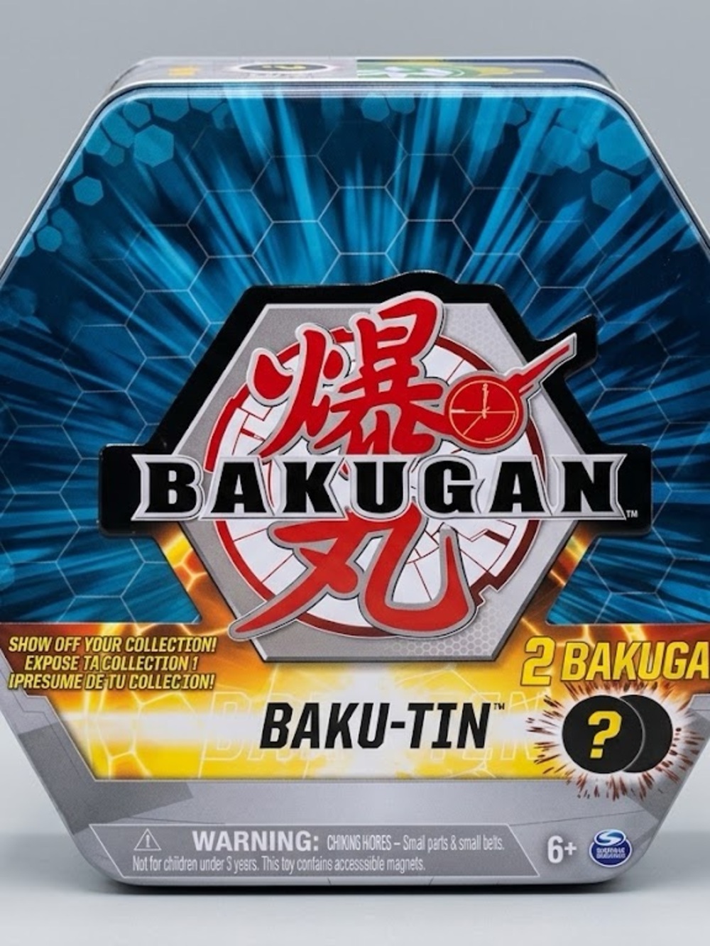 Bakugan Baku-Tin Collector Tin - Blue